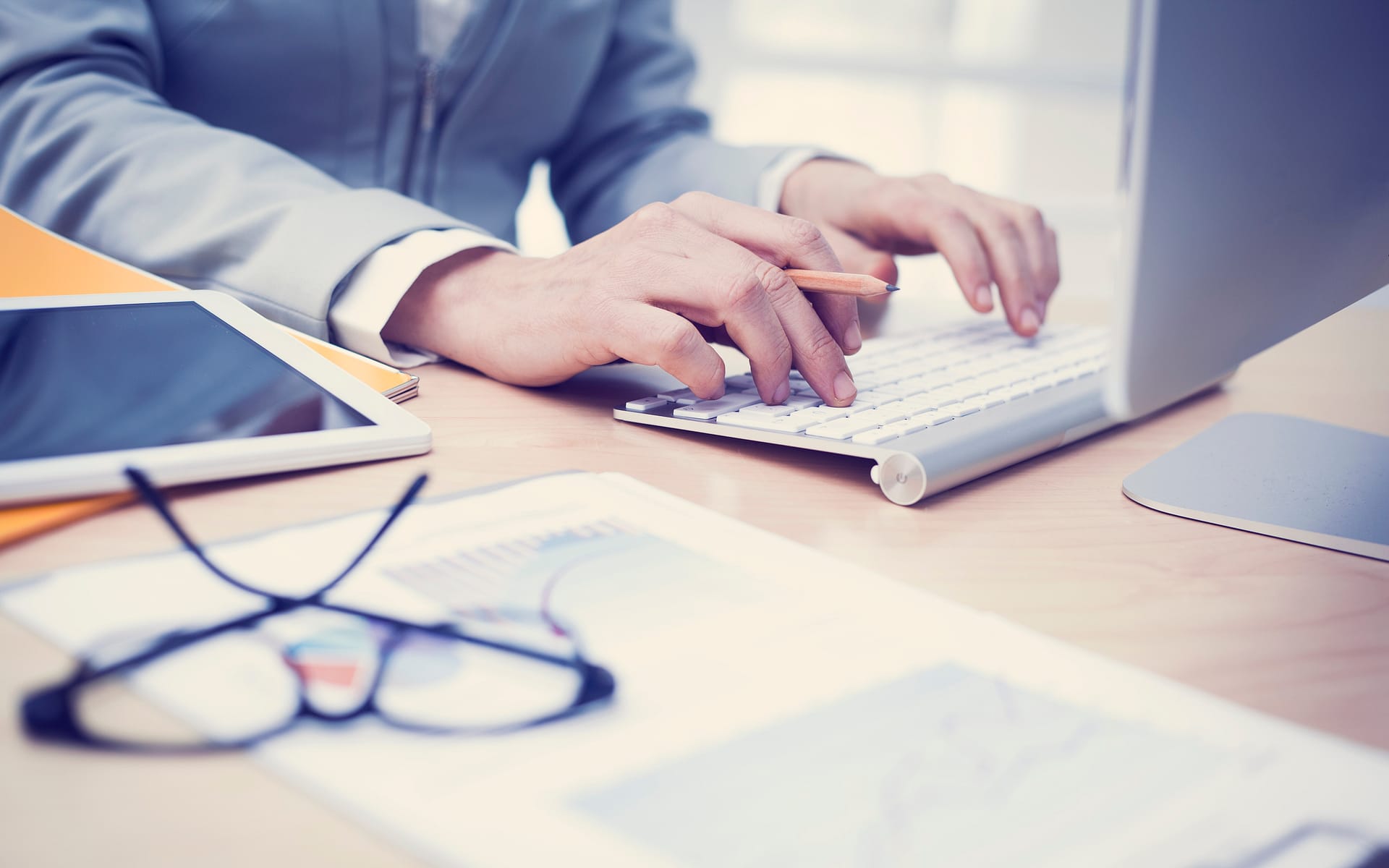 Business concept, working in office